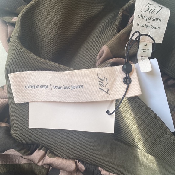 Cinq á Sept Les Jour Giles Pants- Olive Size Medium - Picture 5 of 8